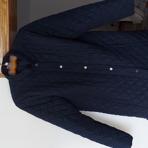 J Jill Quilted Coat